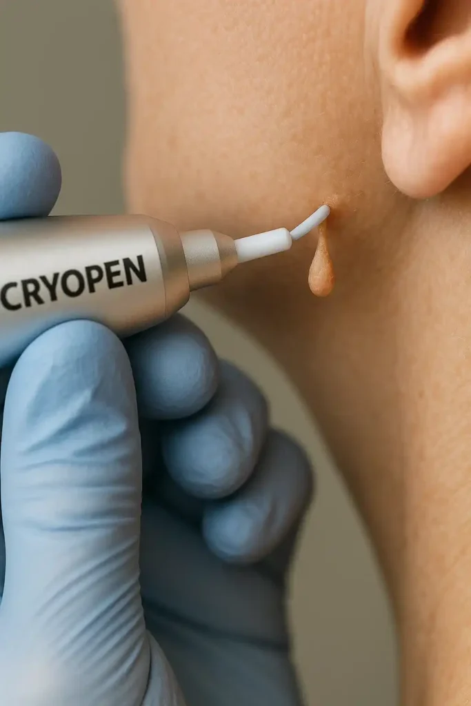 Cryopen for skin tags removal Wallingford speak to our team today!