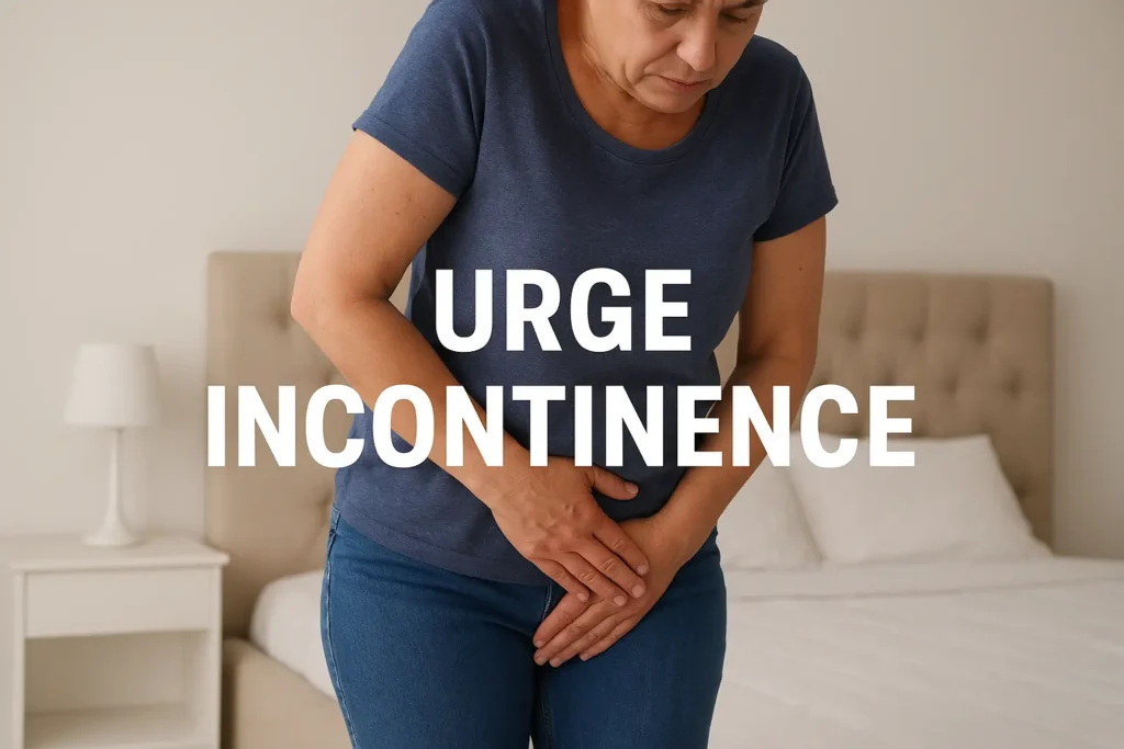 how to manage urge incontinence Wallingford symptoms