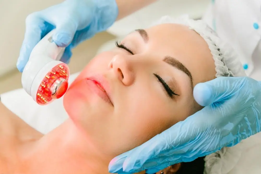 woman having non-surgical Morph8 treatment Wallingford