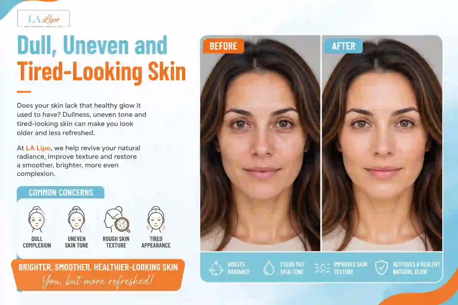 Sign #5: Dull, Uneven and Tired-Looking Skin Wallingford